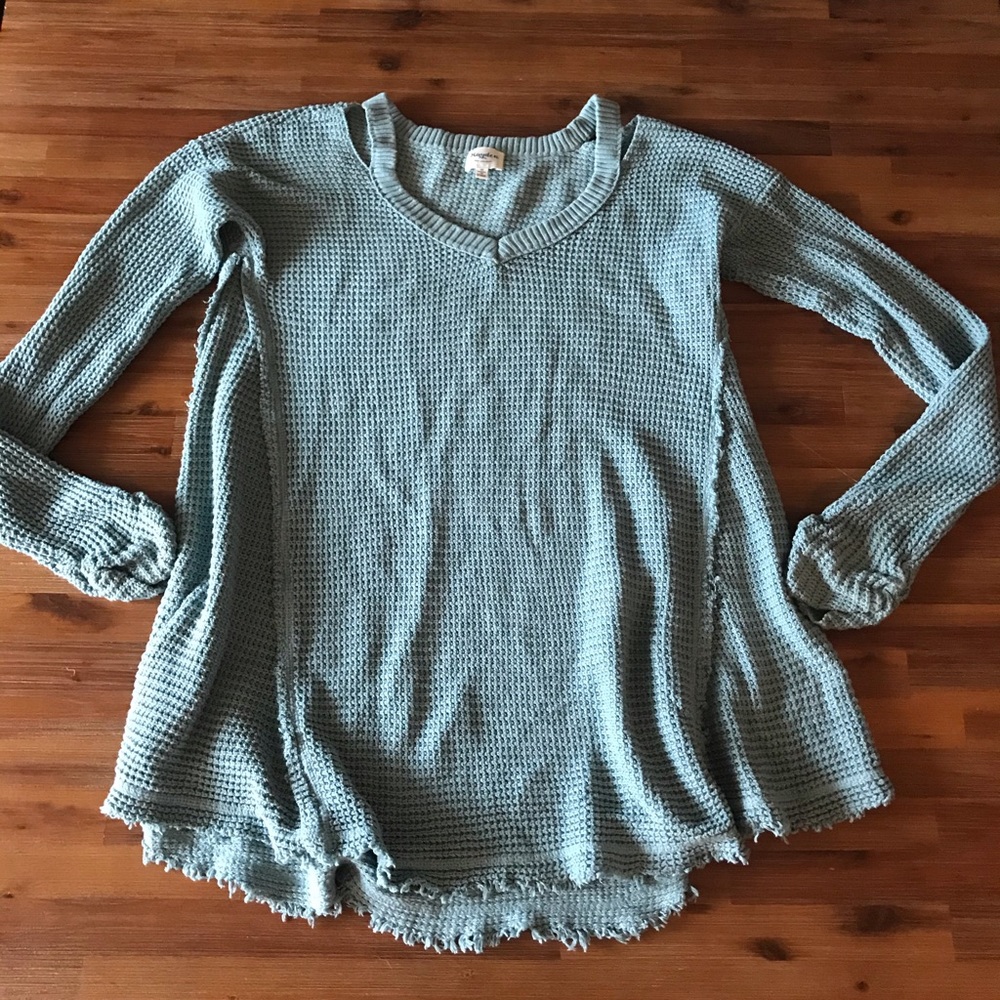 Free People style Teal Size M Sweater Tunic